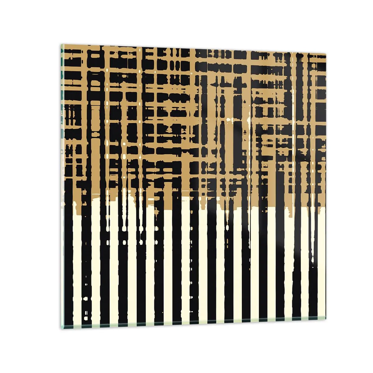 Obraz na skle - Architektonická abstrakcia - 60x60 cm