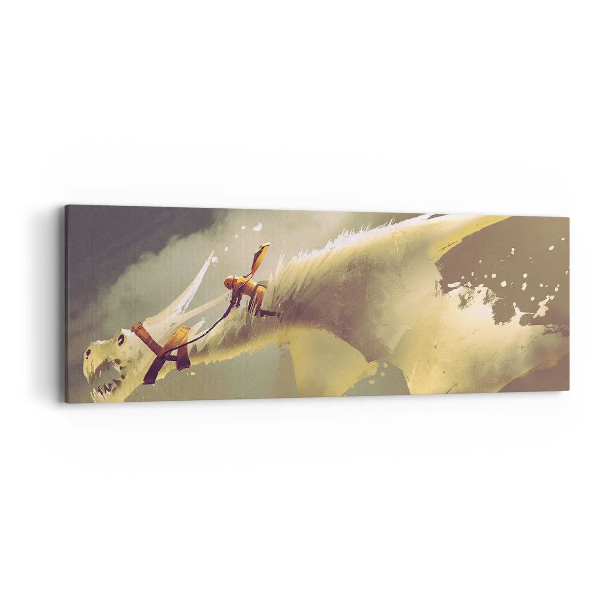 Obraz na plátne - Zachrániť svet - 90x30 cm