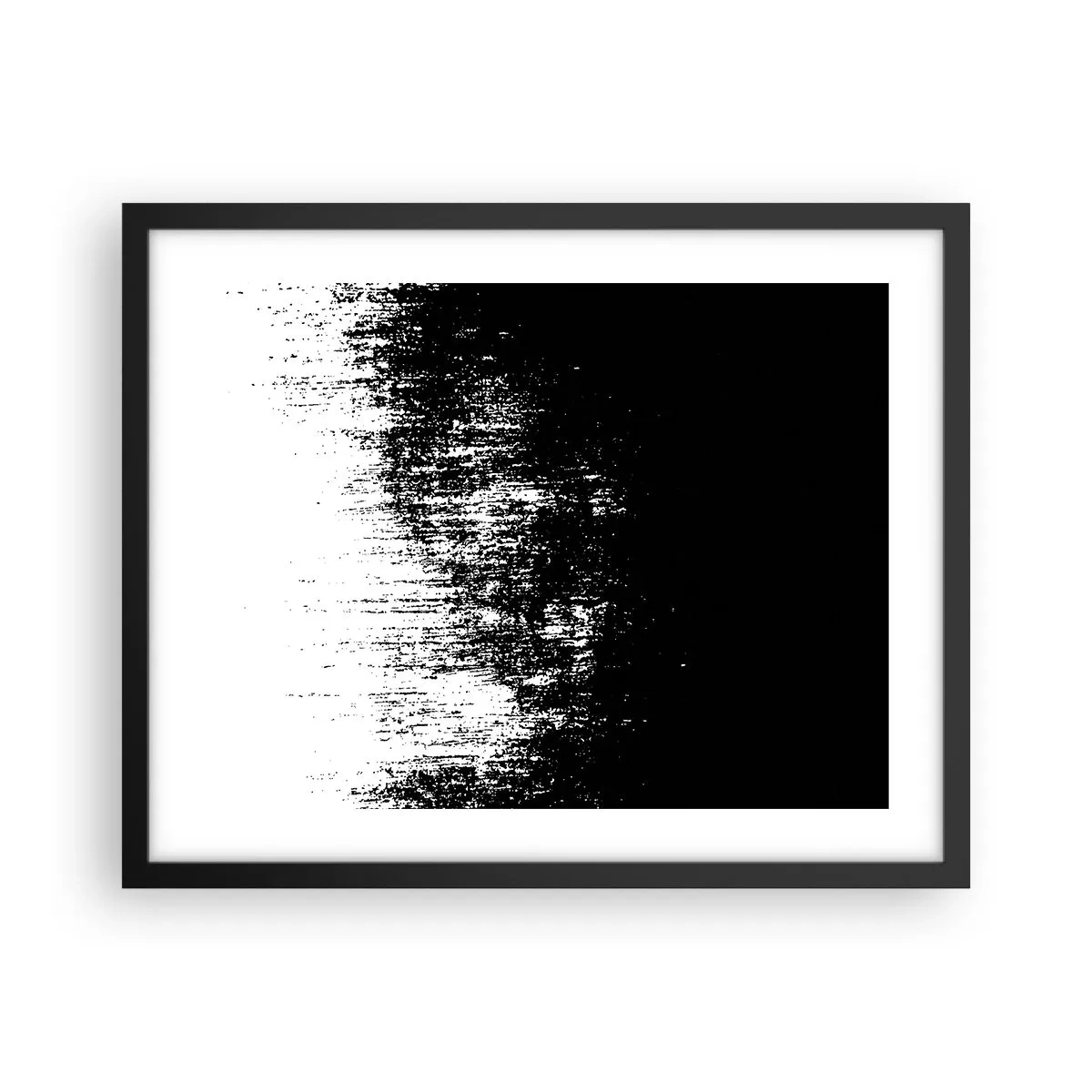 Plagát v čiernom ráme - Víťazom sa stáva... - 50x40 cm