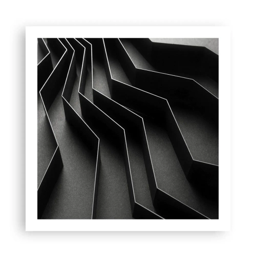 Plagát - Priestorový poriadok - 60x60 cm