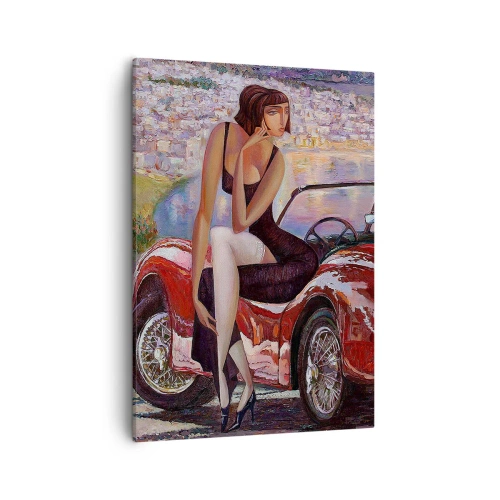 Obraz na plátne - Leto? Len na Riviére - 50x70 cm