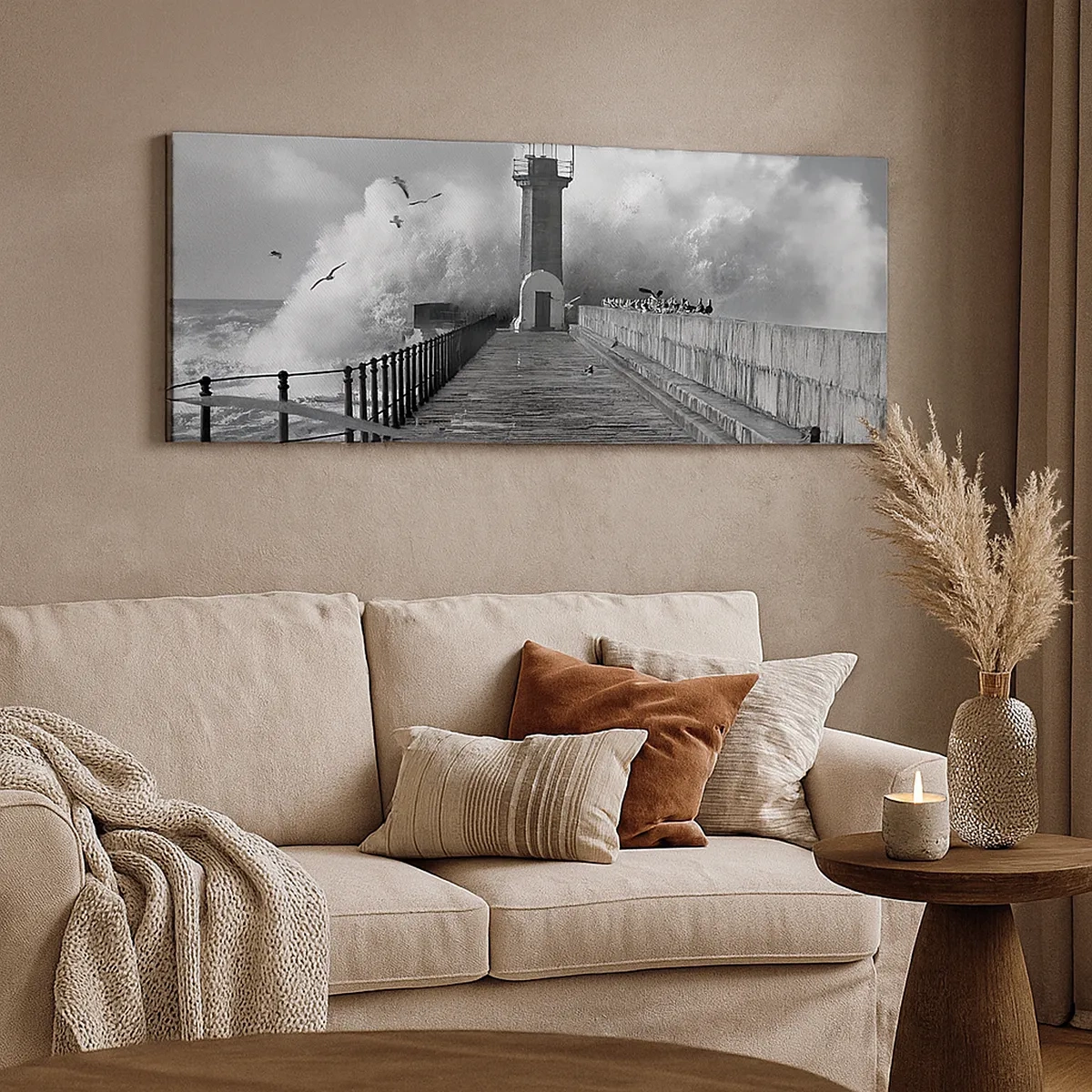 Obraz na plátne - Nebojácna - 30x30 cm