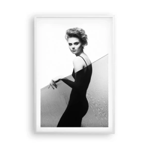 Plagát v bielom ráme - Magnetický pohľad - 61x91 cm