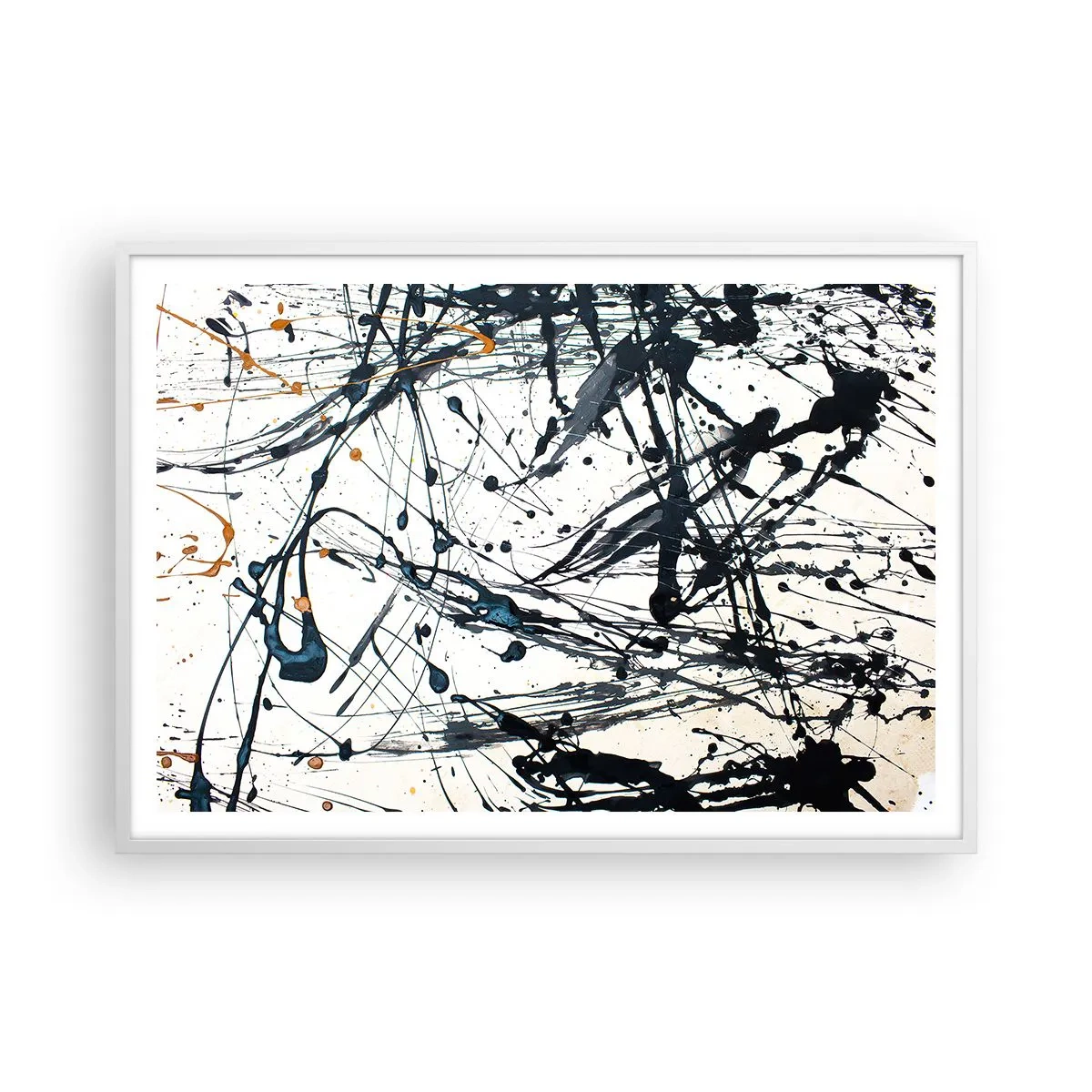 Plagát v bielom ráme - So zmyslom alebo bez zmyslu? - 100x70 cm