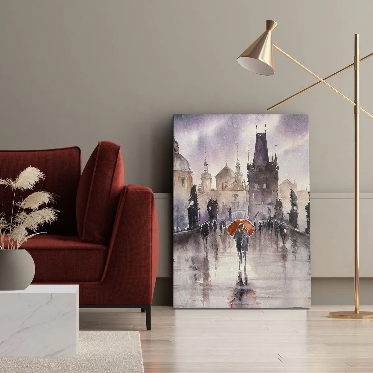 Obraz na plátne - Ľudia sa nemenia - 50x70 cm