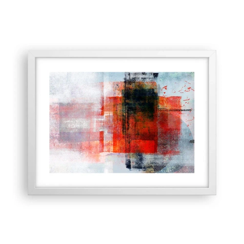 Plagát v bielom ráme - Žiariaca kompozícia - 40x30 cm