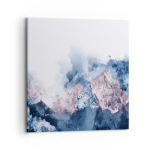 Obraz na plátne - To sú vrcholy! - 70x70 cm