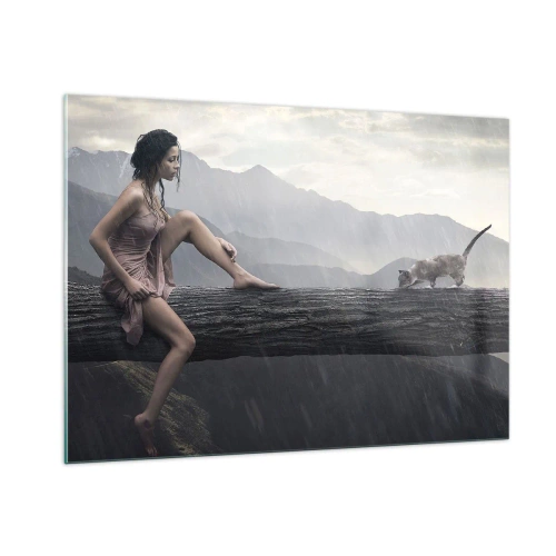 Obraz na skle - Vrcholy krásy - 100x70 cm