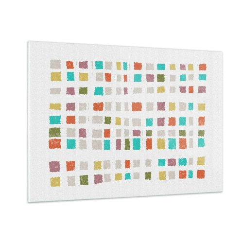 Obraz na skle - Neznáma hra - 100x70 cm
