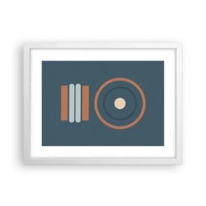 Plagát v bielom ráme - Podstata vecí - 40x30 cm