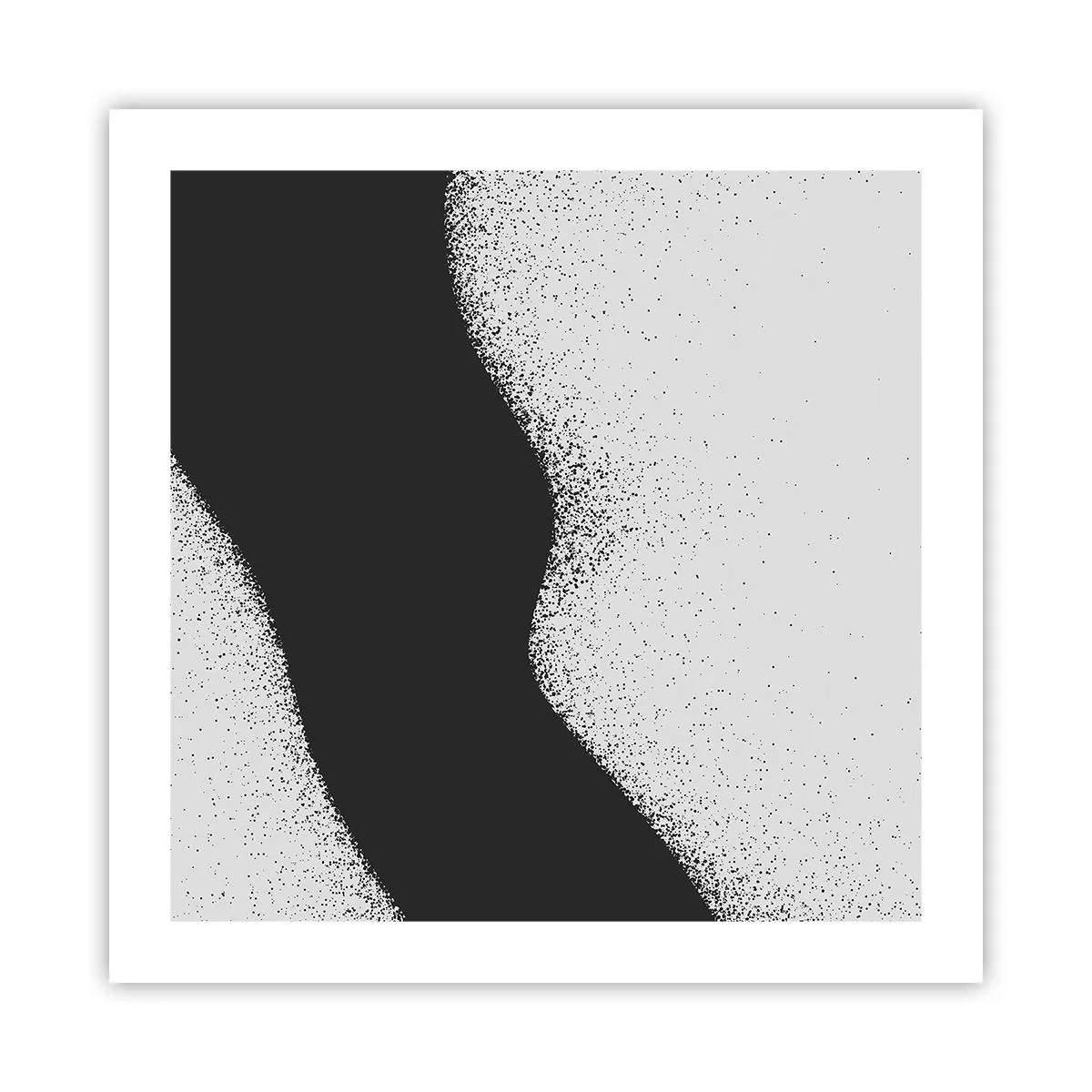 Plagát - Plynulá rovnováha - 50x50 cm