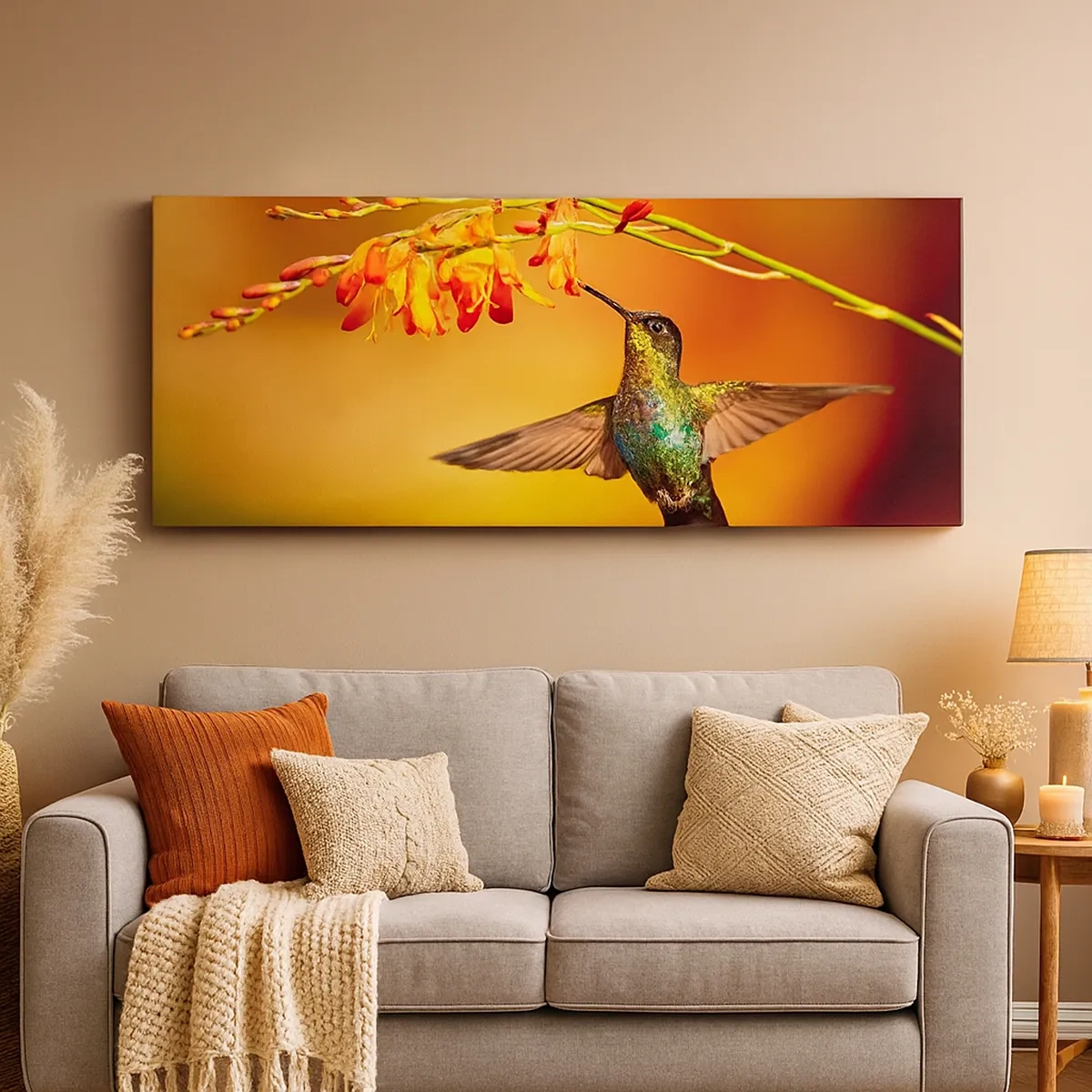 Obraz na plátne - Posol svetla podľa Májov - 30x30 cm