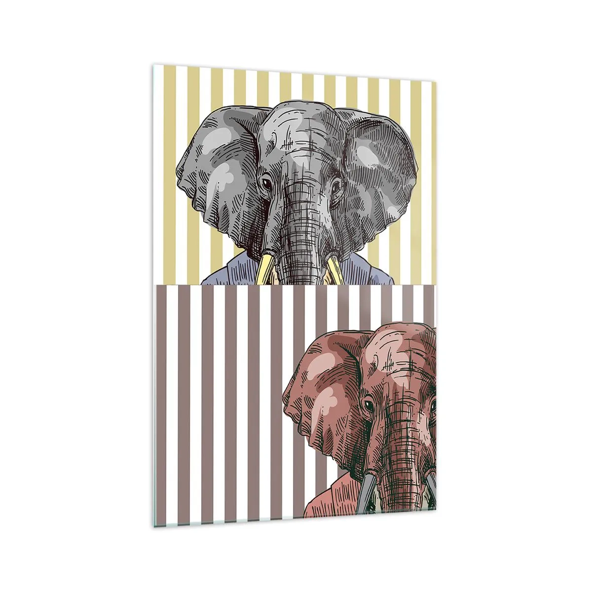 Obraz na skle - Elegantný od prírody - 70x100 cm