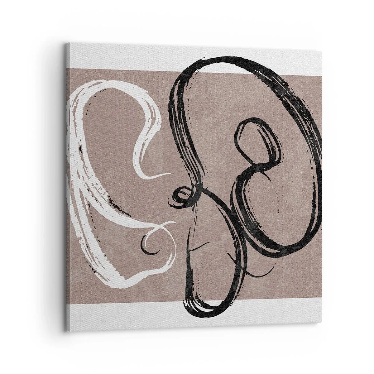 Obraz na plátne - Kompozícia – hľadanie úplnosti - 60x60 cm