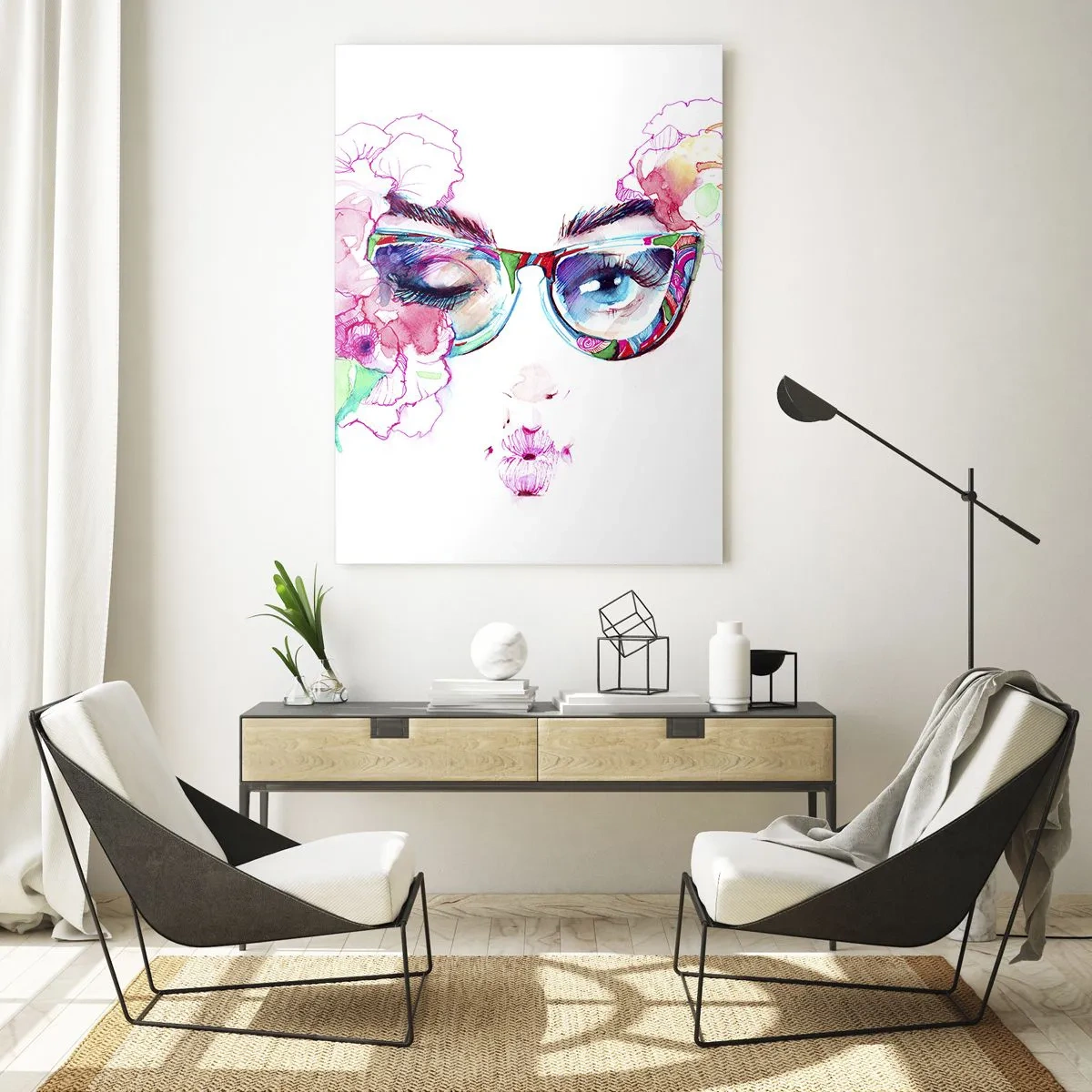 Obraz na skle - Zvodný sľub - 50x70 cm