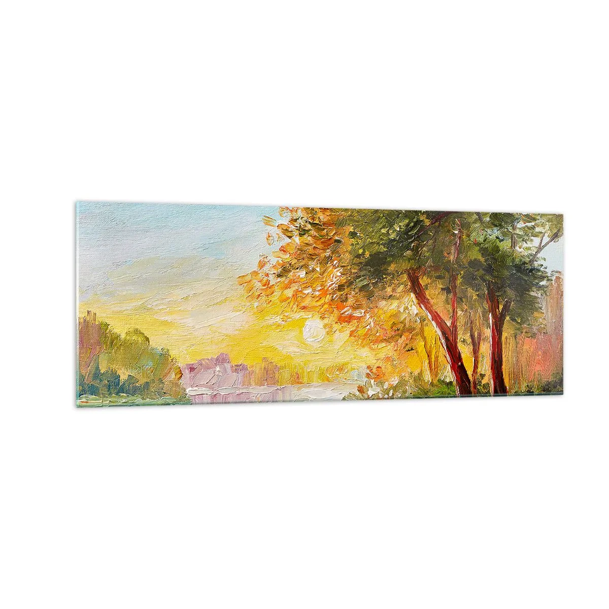 Obraz na skle - Et in Arcadia ego - 140x50 cm