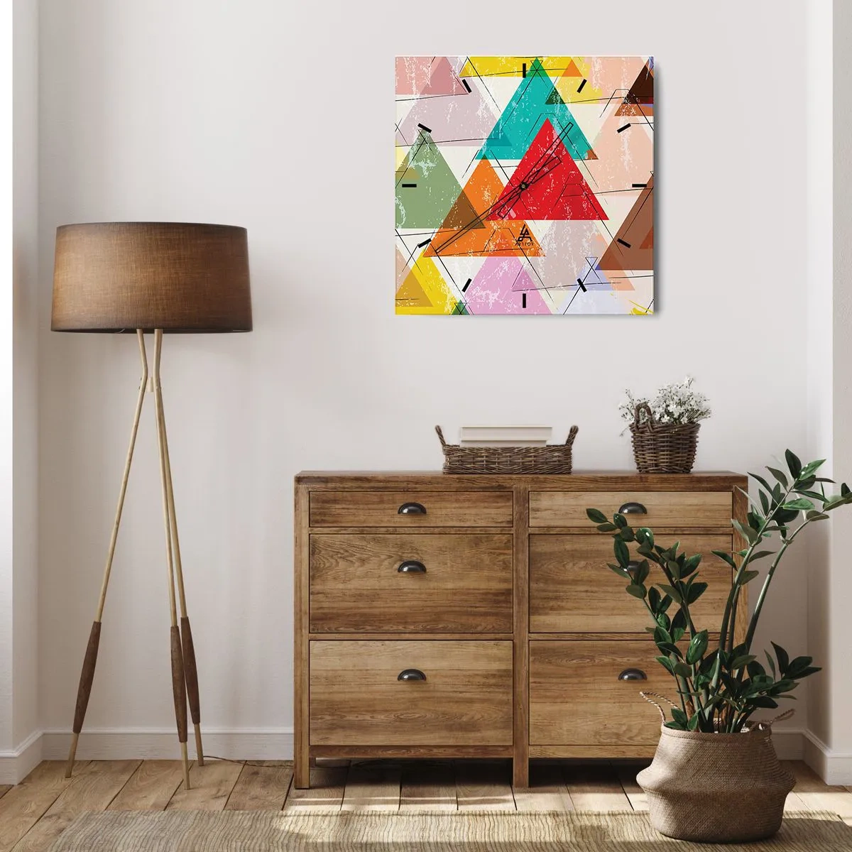 Nástenné hodiny - Blábolenie - 30x30 cm