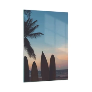 Obraz na skle - Zajtra bude tiež zábava - 80x120 cm