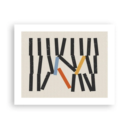 Plagát - Domino – kompozícia - 50x40 cm
