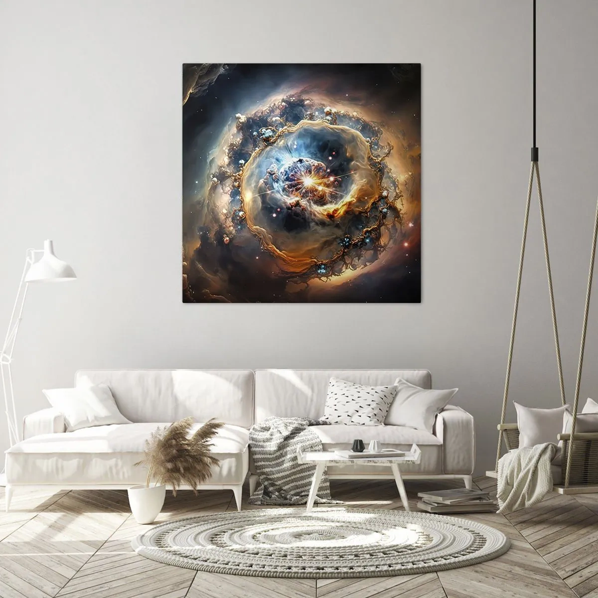 Obraz na plátne - Začiatok - 70x70 cm