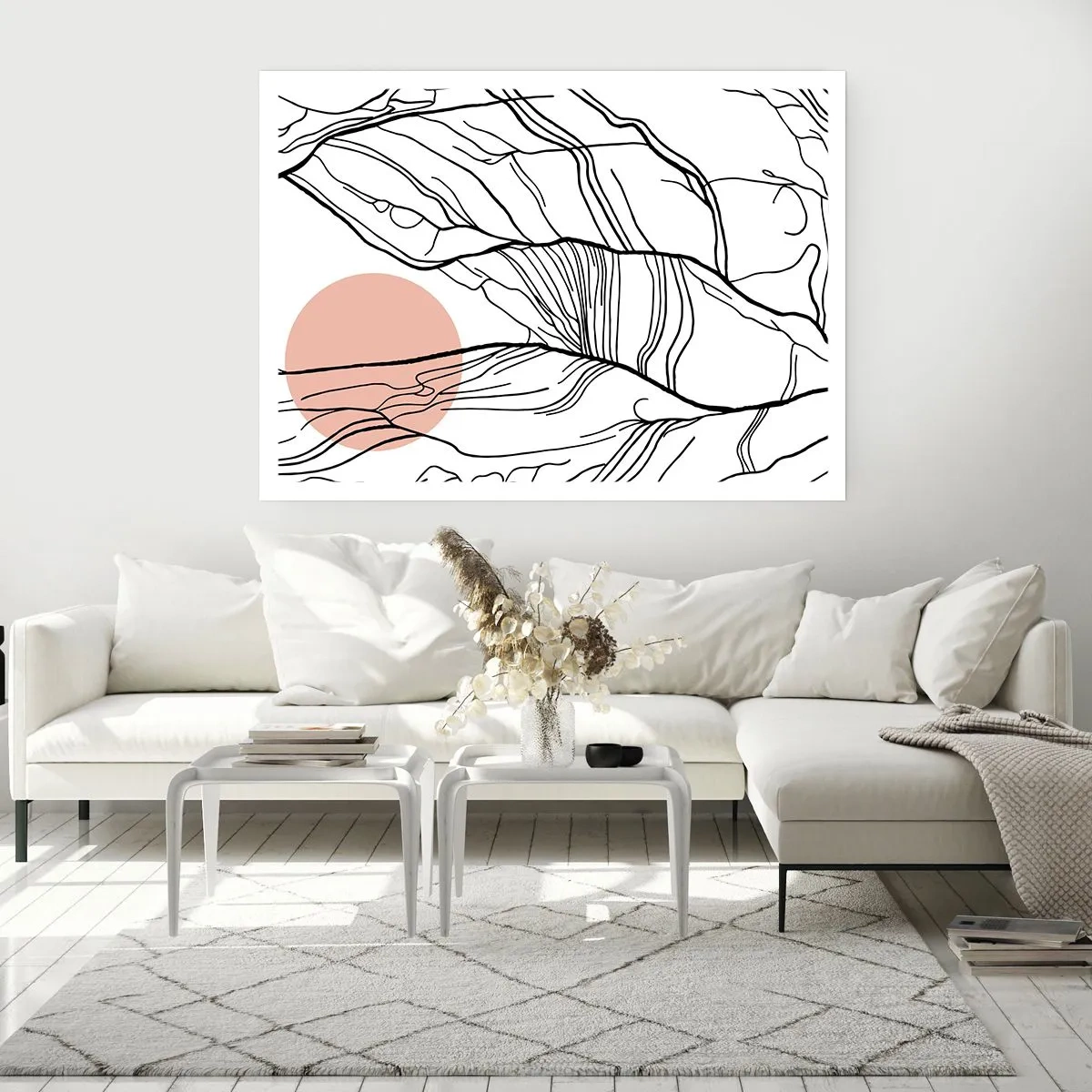 Plagát - V sieti vetvičiek - 70x50 cm
