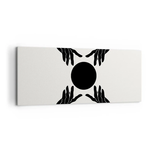 Obraz na plátne - Tajné znamenie - 100x40 cm