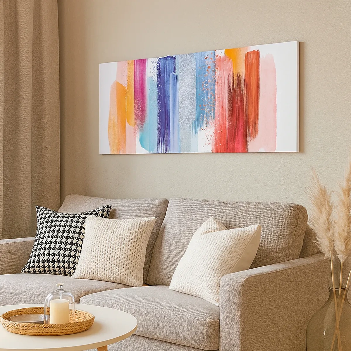 Obraz na plátne - Hore a dole - 30x30 cm