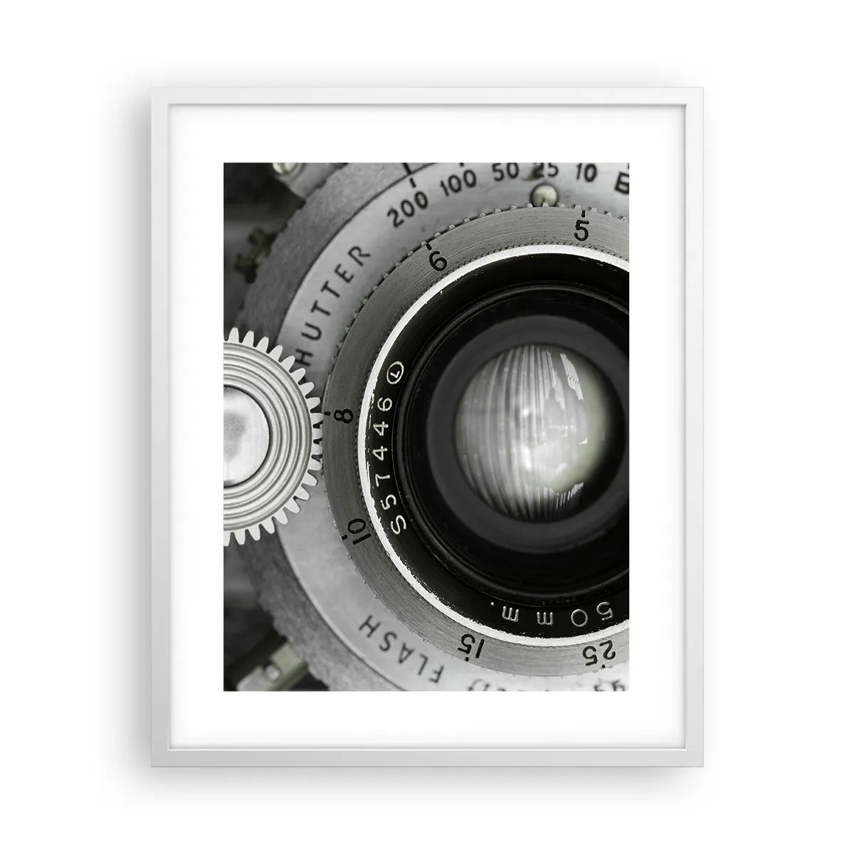 Plagát v bielom ráme - Príbeh o Hollywoode - 40x50 cm