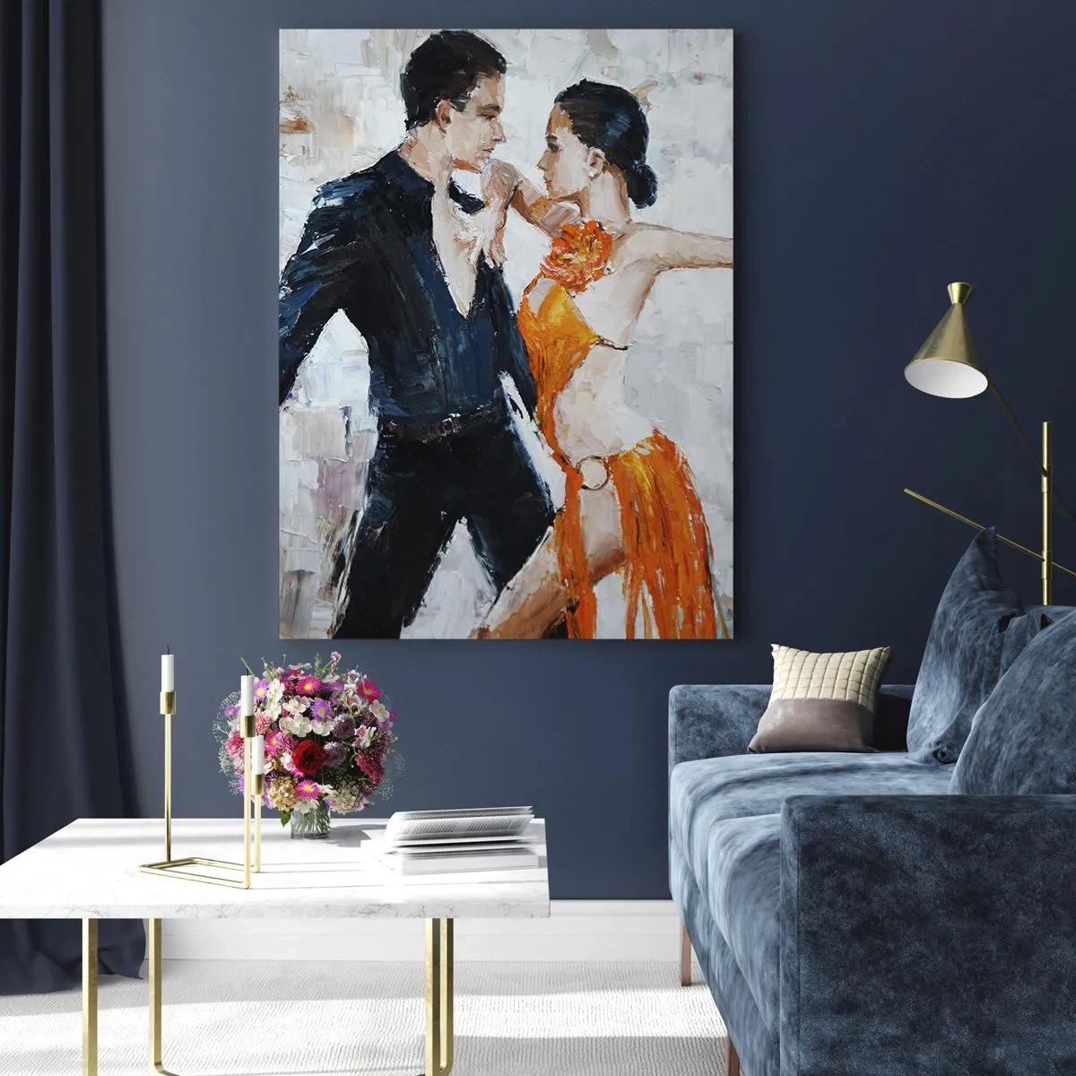 Obraz na skle - Dirty dancing - 50x70 cm