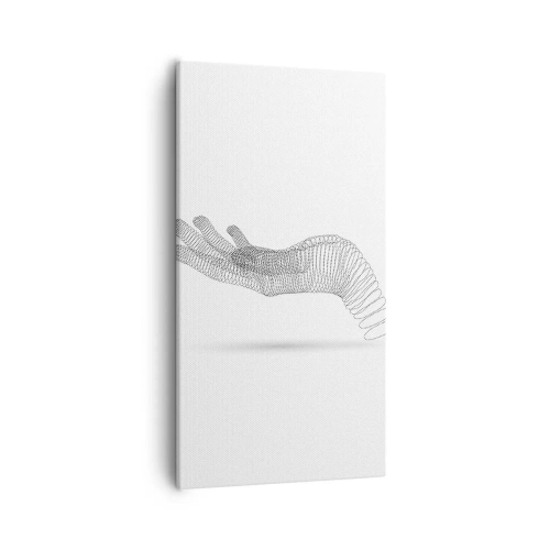 Obraz na plátne - Pružná ruka - 55x100 cm