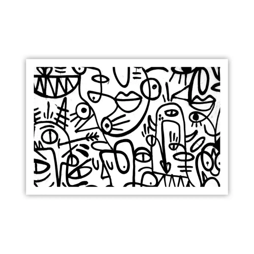 Plagát - Tváre a preludy - 91x61 cm