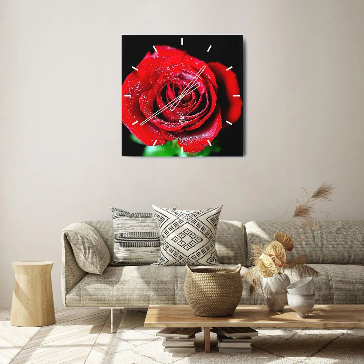 Nástenné hodiny - To je práve láska - 30x30 cm