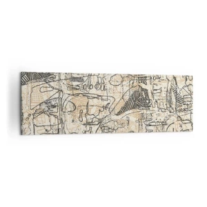 Obraz na plátne - Čaká na rozlúštenie - 160x50 cm