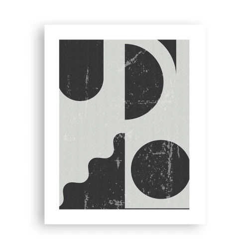 Plagát - Kompozícia nad a pod - 40x50 cm