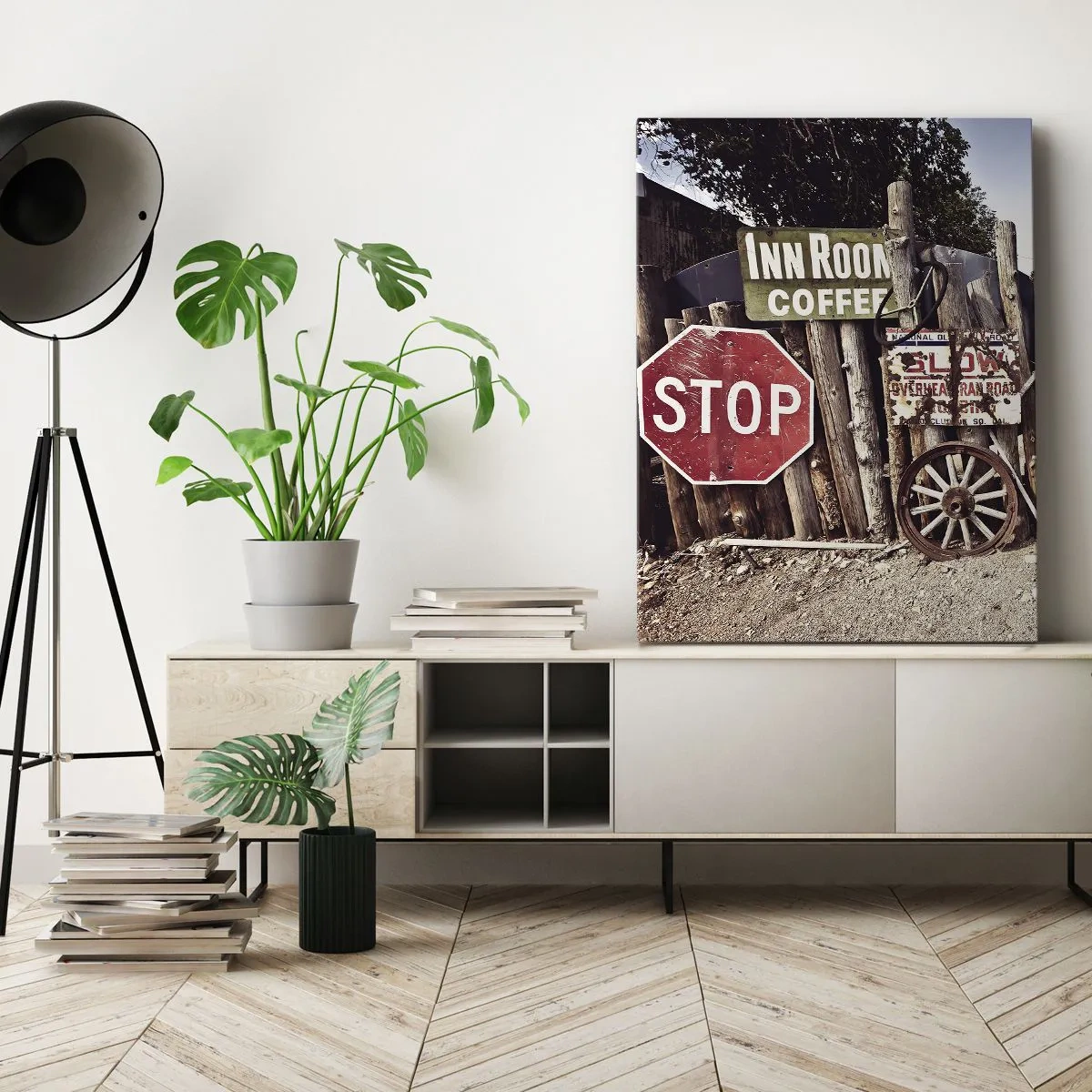 Obraz na plátne - A čas sa zastavil - 70x100 cm