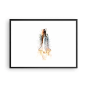 Plagát v čiernom ráme - Prieskumníci do toho - 70x50 cm