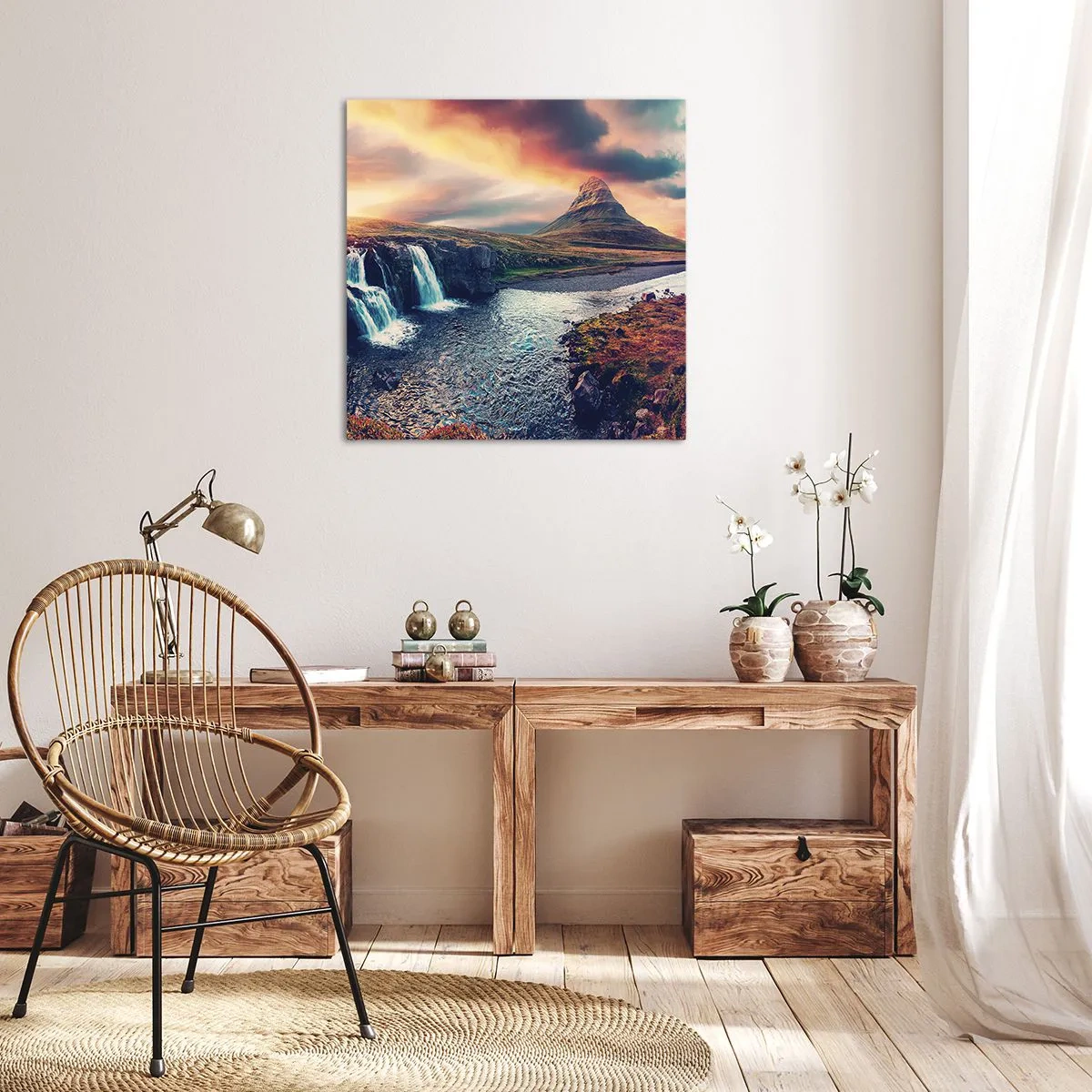 Obraz na plátne - V majestáte prírody - 70x70 cm