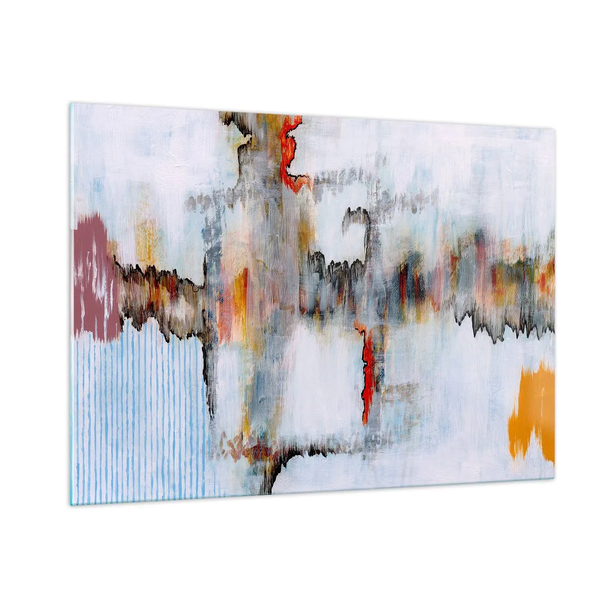 Obraz na skle - Paličkou po vode - 100x70 cm