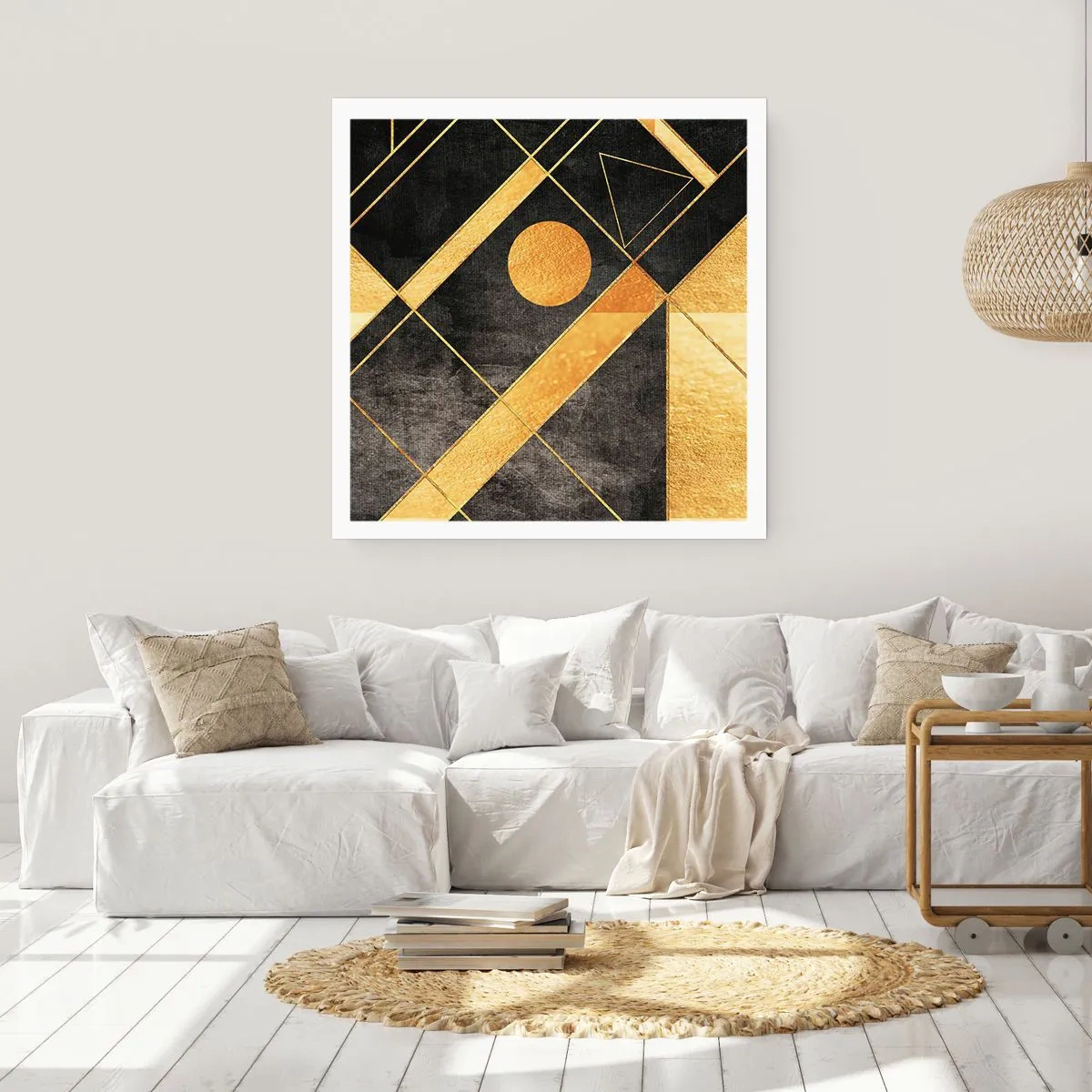 Plagát - Slnko púšte - 60x60 cm