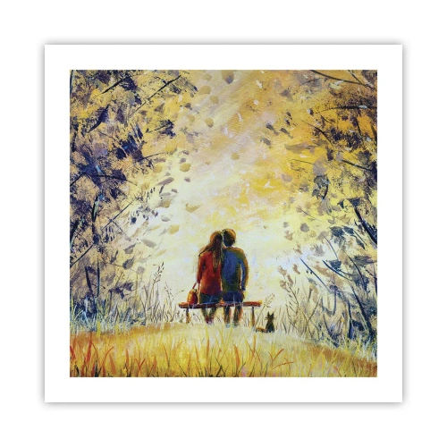 Plagát - Magický okamih - 50x50 cm