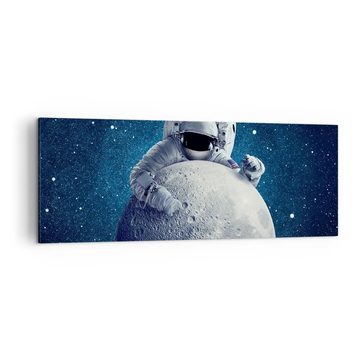 Obraz na plátne - Vesmírny vtipkár - 140x50 cm