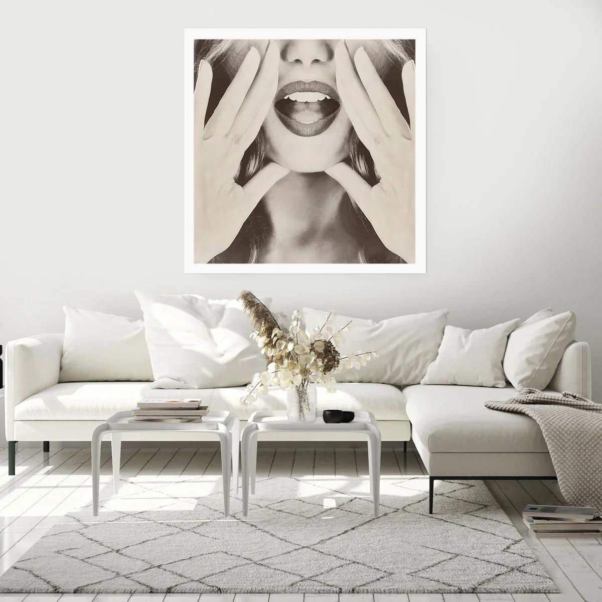 Plagát - Už idem! - 50x50 cm