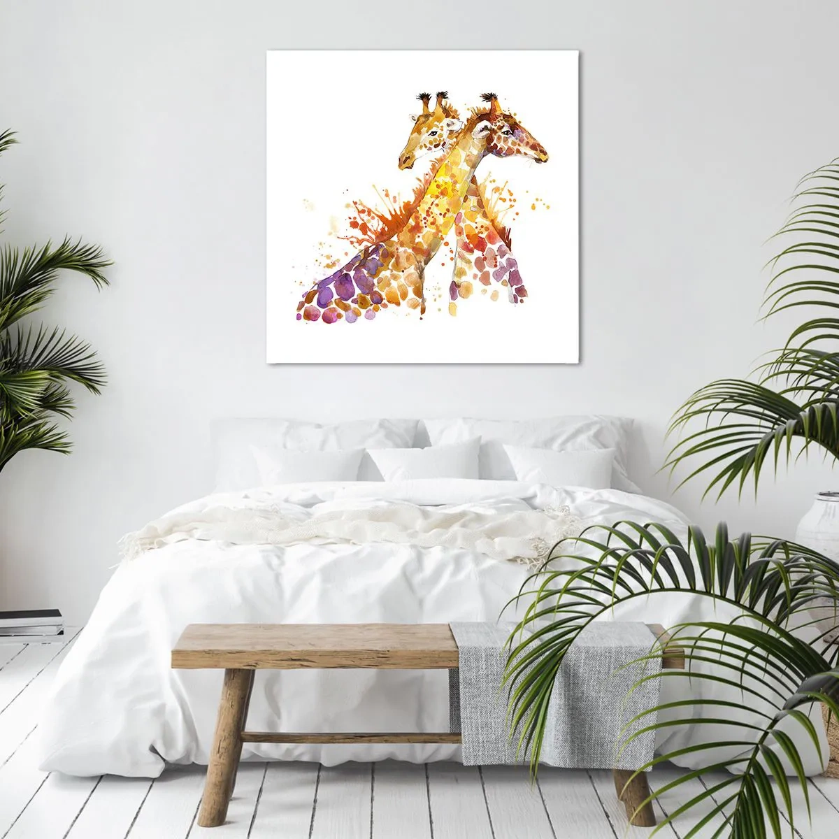 Obraz na plátne - Je to priateľstvo alebo je to láska? - 70x70 cm