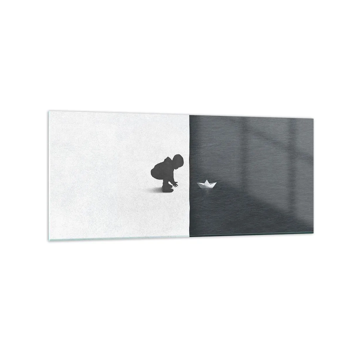 Obraz na skle - Veľká výprava - 120x50 cm