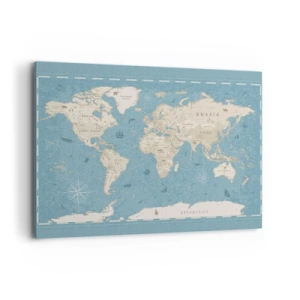 Obraz na plátne - Svet na dosah ruky - 100x70 cm