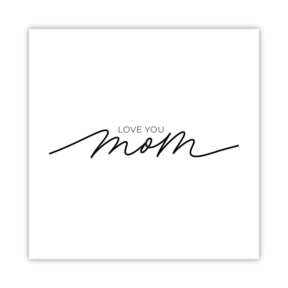 Plagát - Veľké dojatie - 40x40 cm