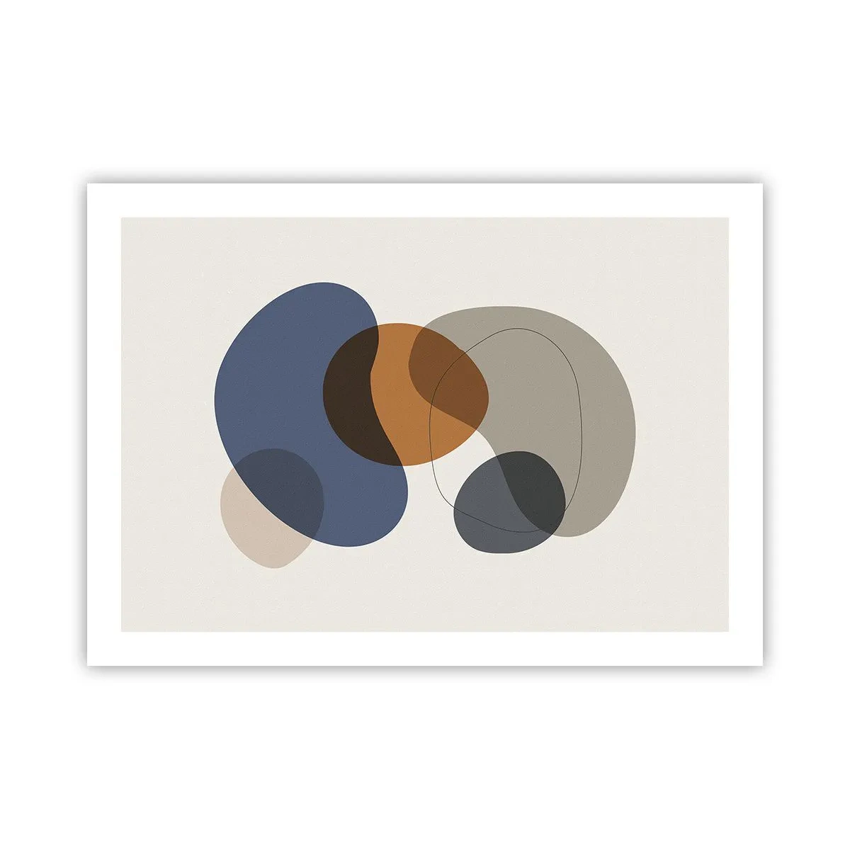 Plagát - Kvapky farieb - 70x50 cm