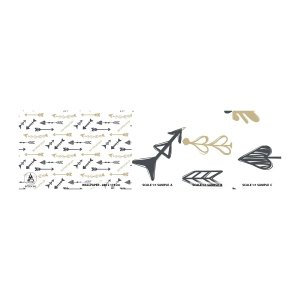 Vzorka Fototapeta Standard Eco - Sen lukostrelca - Abstrakcia, Šípka, Boho - 100x30 cm