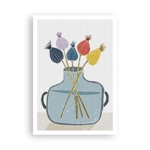 Plagát - Makové kvety - 70x100 cm