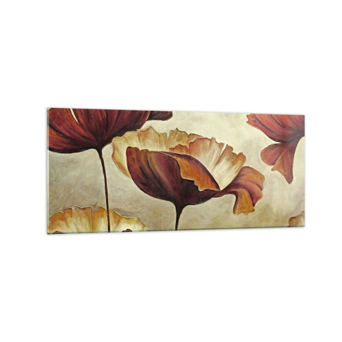 Obraz na skle - Lán lúky - 120x50 cm